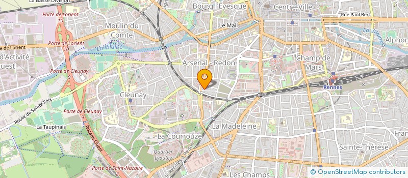 localisation de l'entreprise LAM DIFFUSION  RENNES