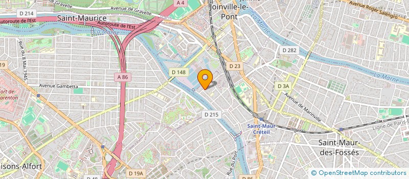 localisation de l'entreprise LAM & FILS à SAINT-MAUR-DES-FOSSES