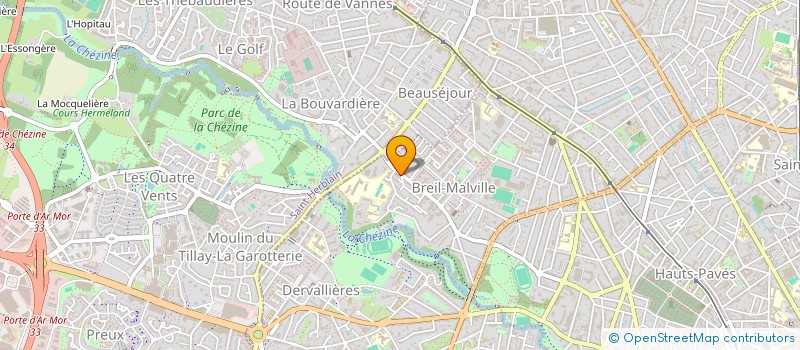 localisation de l'entreprise LAM IMMOBILIER à NANTES