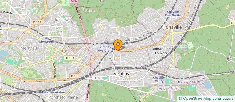 localisation de l'entreprise LAM INVEST  VIROFLAY