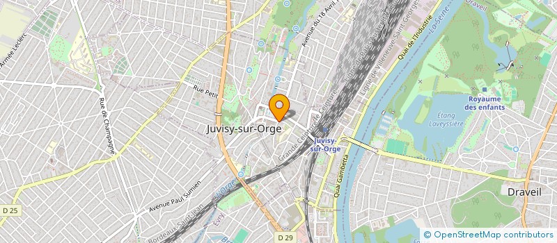 localisation de l'entreprise LAM JUVISY à JUVISY-SUR-ORGE