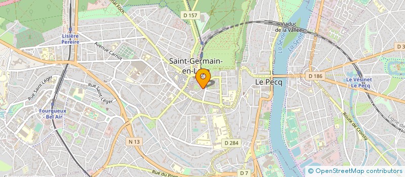localisation de l'entreprise LAM LHA à SAINT-GERMAIN-EN-LAYE