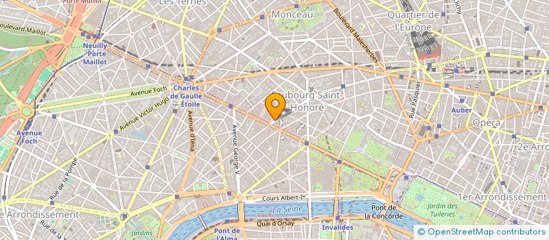 localisation de l'entreprise LAM PRODUCTION INTERNATIONAL  PARIS