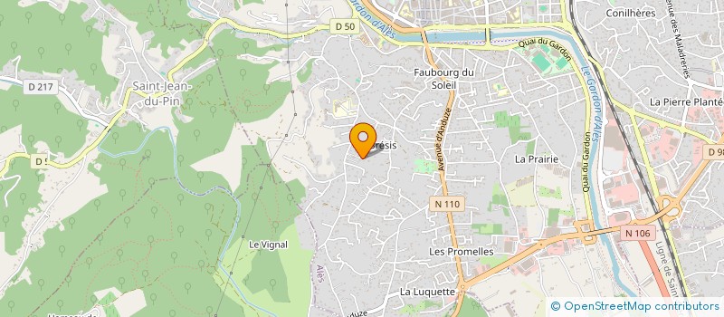 localisation de l'entreprise LAM'S  ALES