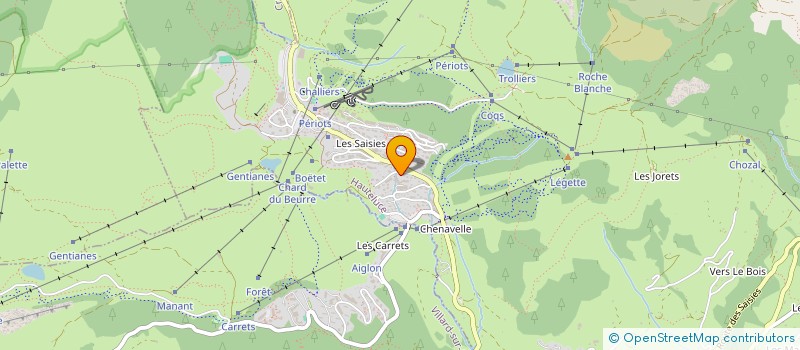 localisation de l'entreprise LAM - SCHELLENBERG  HAUTELUCE