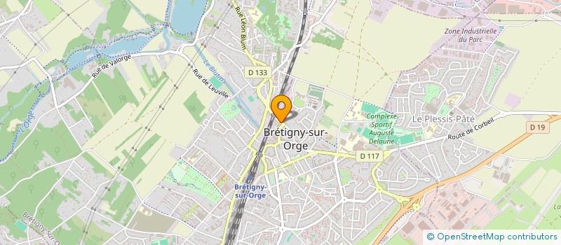 localisation de l'entreprise LAM SON à BRETIGNY-SUR-ORGE