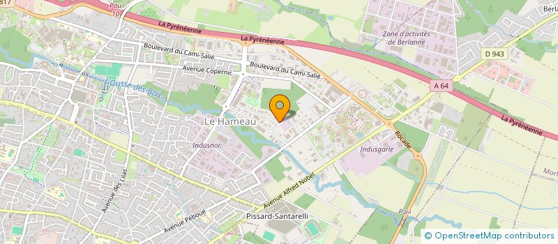 localisation de l'entreprise LAM SPIRITS à PAU