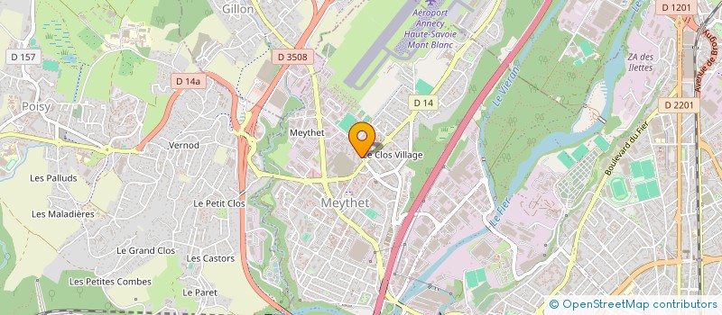 localisation de l'entreprise LAM TAXI à ANNECY