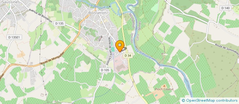 localisation de l'entreprise LAM-TECH  BOISSERON