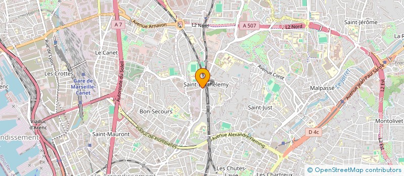 localisation de l'entreprise LAM UNG à MARSEILLE