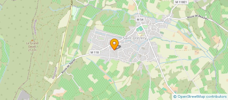 localisation de l'entreprise LAM2024  SAINT-DREZERY