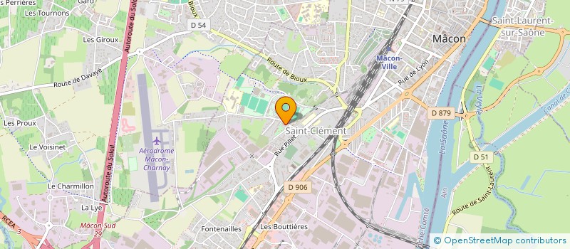 localisation de l'entreprise LAMA à MACON