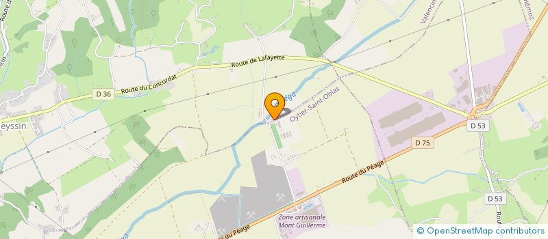 localisation de l'entreprise LAMA à SAINT-JUST-CHALEYSSIN