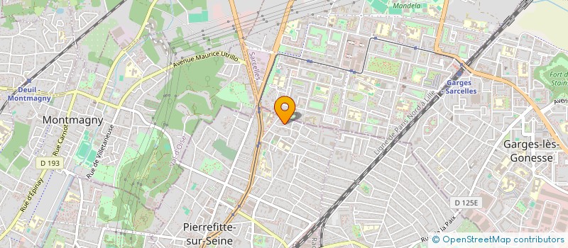 localisation de l'entreprise LAMA BATIMENT à PIERREFITTE-SUR-SEINE