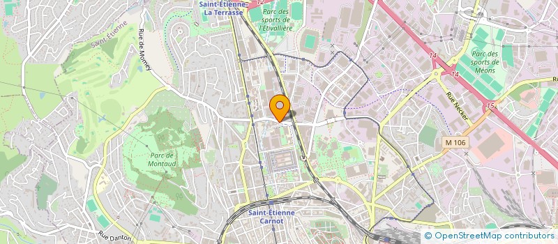 localisation de l'entreprise LAMA CONFORT à SAINT-ETIENNE