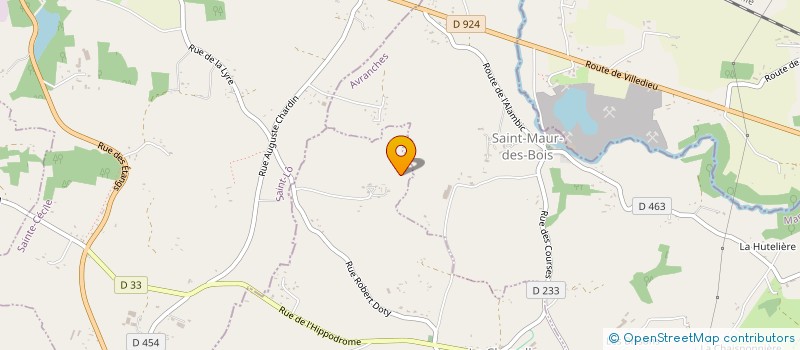 localisation de l'entreprise LAMA CONSTRUCTION  LA CHAPELLE-CECELIN