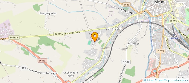 localisation de l'entreprise LAMA IMMO  SAINT-DESIR