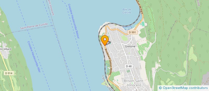 localisation de l'entreprise LAMA IMMO  BRISON-SAINT-INNOCENT