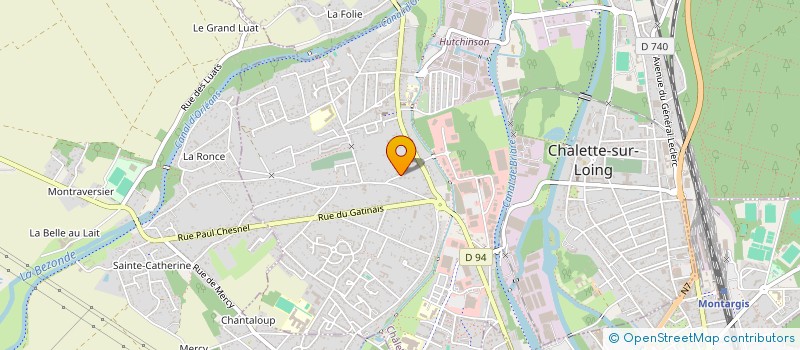 localisation de l'entreprise LAMA INVESTISSEMENTS à CHALETTE-SUR-LOING
