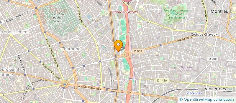 localisation de l'entreprise LAMA KIKOMBA LA LAMA  PARIS