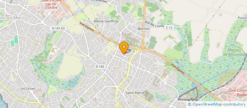 localisation de l'entreprise LAMA SCI  ROYAN