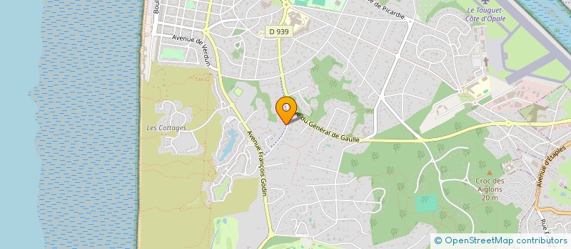 localisation de l'entreprise LAMACCA à LE TOUQUET-PARIS-PLAGE