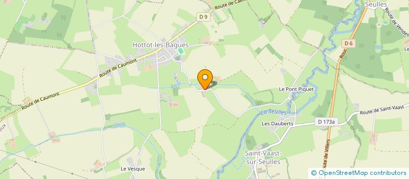 localisation de l'entreprise LAMACHE  VENDES