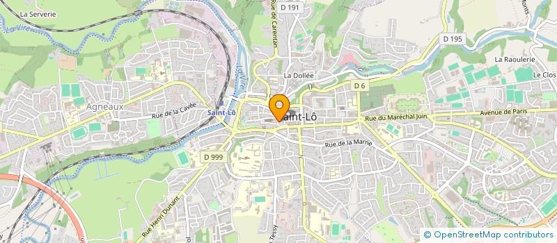 localisation de l'entreprise LAMACORP à CAEN