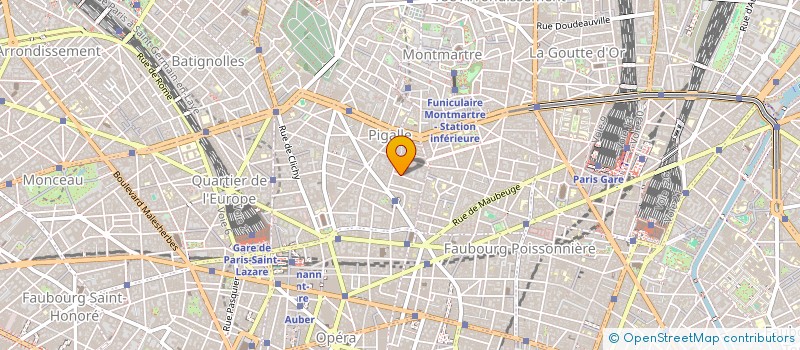localisation de l'entreprise LAMAD à PARIS