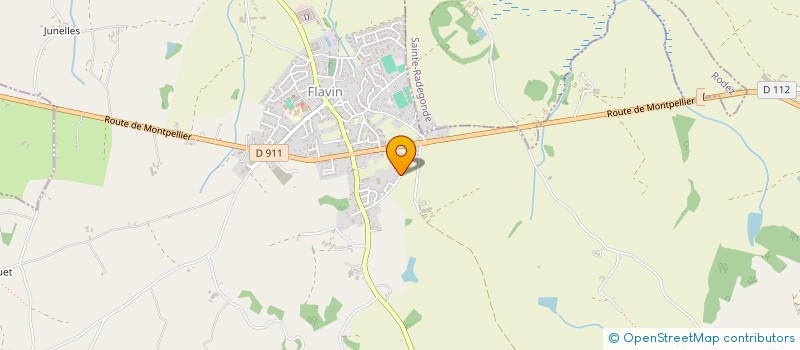 localisation de l'entreprise LAMADELFLO  FLAVIN