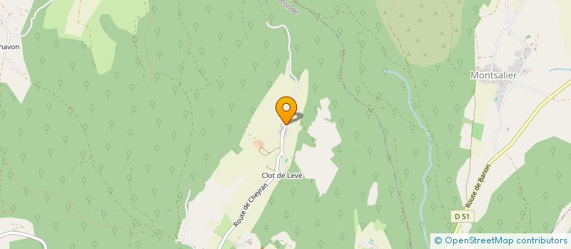 localisation de l'entreprise LAMADENO  SIMIANE-LA-ROTONDE