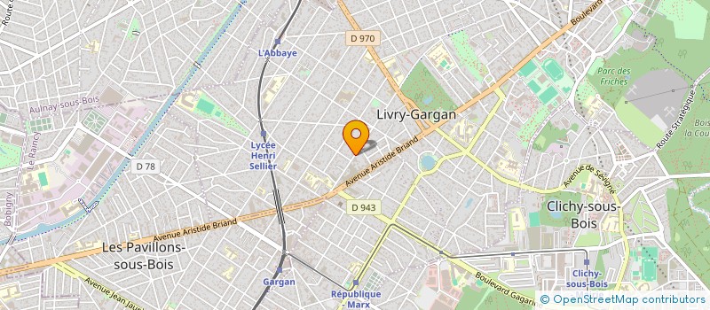localisation de l'entreprise LAMAG à LIVRY-GARGAN