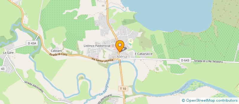 localisation de l'entreprise LAMAGIONE à ALERIA