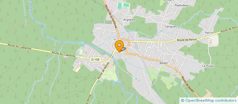 localisation de l'entreprise LAMAIGNERE, THABARD ET ASSOCIES, NOTAIRES  SALLES