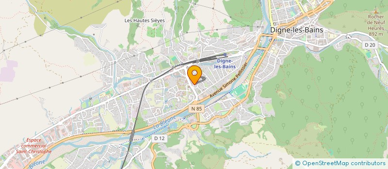 localisation de l'entreprise LAMAISONPANTHERA à DIGNE-LES-BAINS