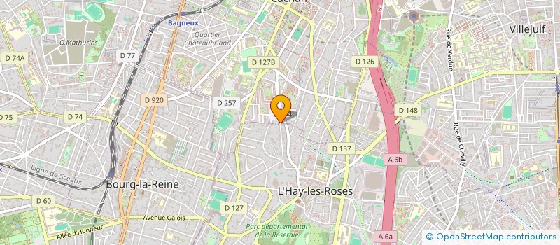 localisation de l'entreprise LAMAJULE  CACHAN