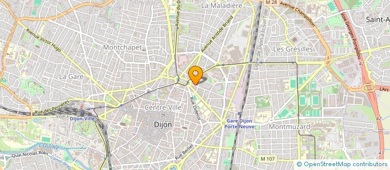 localisation de l'entreprise LAMAKYNA  DIJON