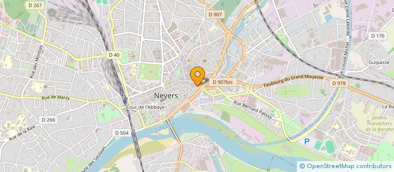 localisation de l'entreprise LAMAL à NEVERS
