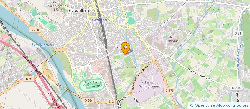 localisation de l'entreprise LAMALENA  CAVAILLON