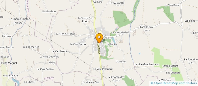 localisation de l'entreprise LAMALL'AUX OURSONS  LA MALHOURE