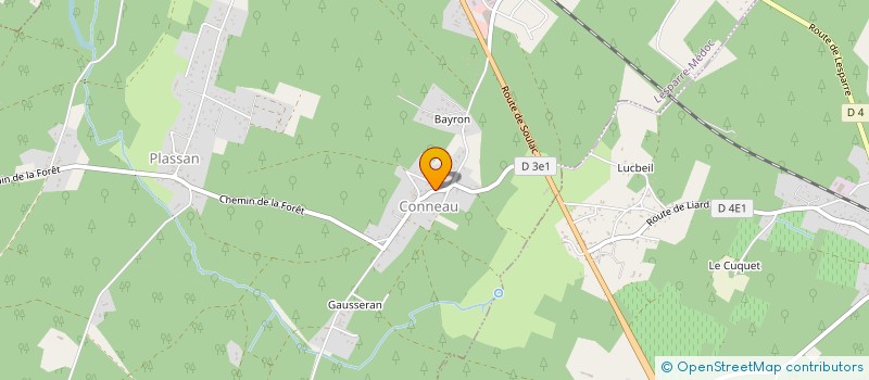 localisation de l'entreprise LAMALLO  LESPARRE-MEDOC