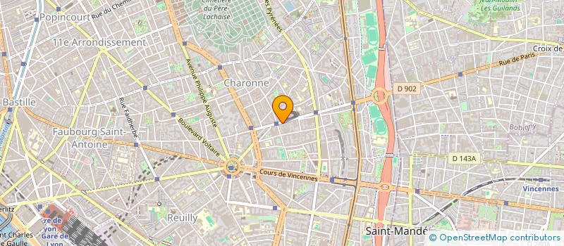 localisation de l'entreprise LAMALO à PARIS