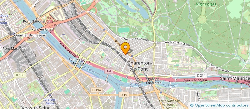 localisation de l'entreprise LAMALO CONSULTING  CHARENTON-LE-PONT