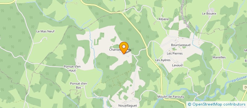localisation de l'entreprise LAMAMA à SAINT-GEORGES-LA-POUGE