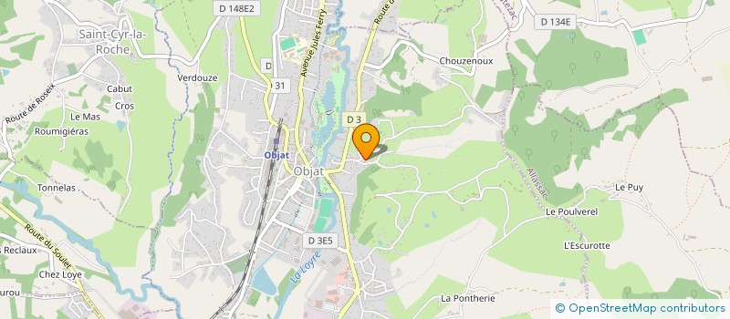 localisation de l'entreprise LAMANA  OBJAT