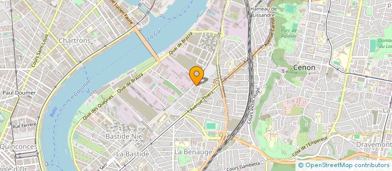 localisation de l'entreprise LAMANDE  BORDEAUX