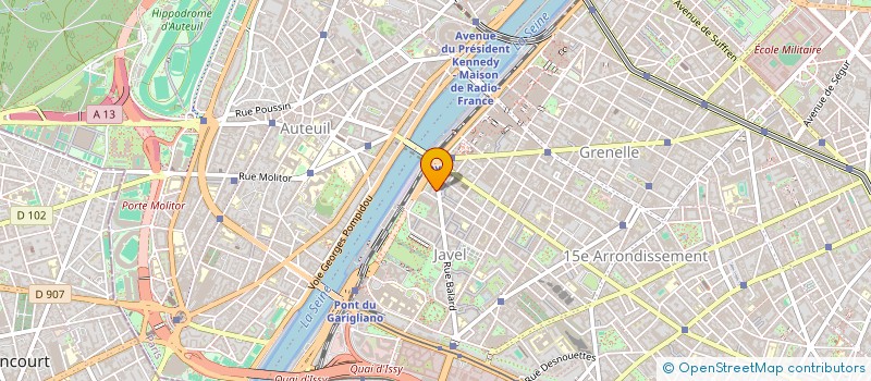 localisation de l'entreprise LAMANI 74  PARIS