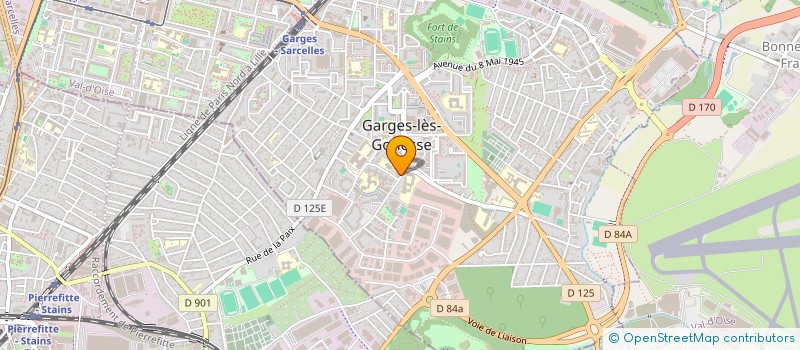 localisation de l'entreprise LAMANI TAXI  GARGES-LES-GONESSE