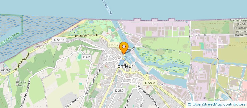 localisation de l'entreprise LAMANIBOIS à HONFLEUR