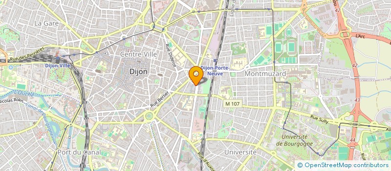 localisation de l'entreprise LAMANON à DIJON